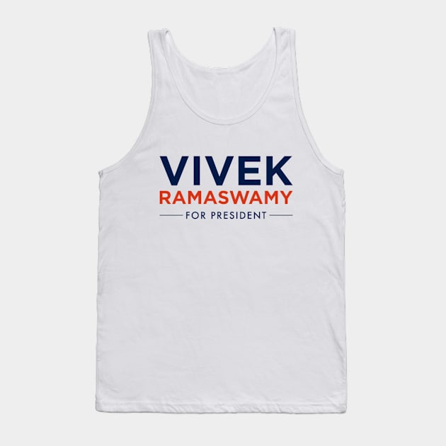 Vivek Ramaswamy For President 2024(1) Tank Top by RazonLife